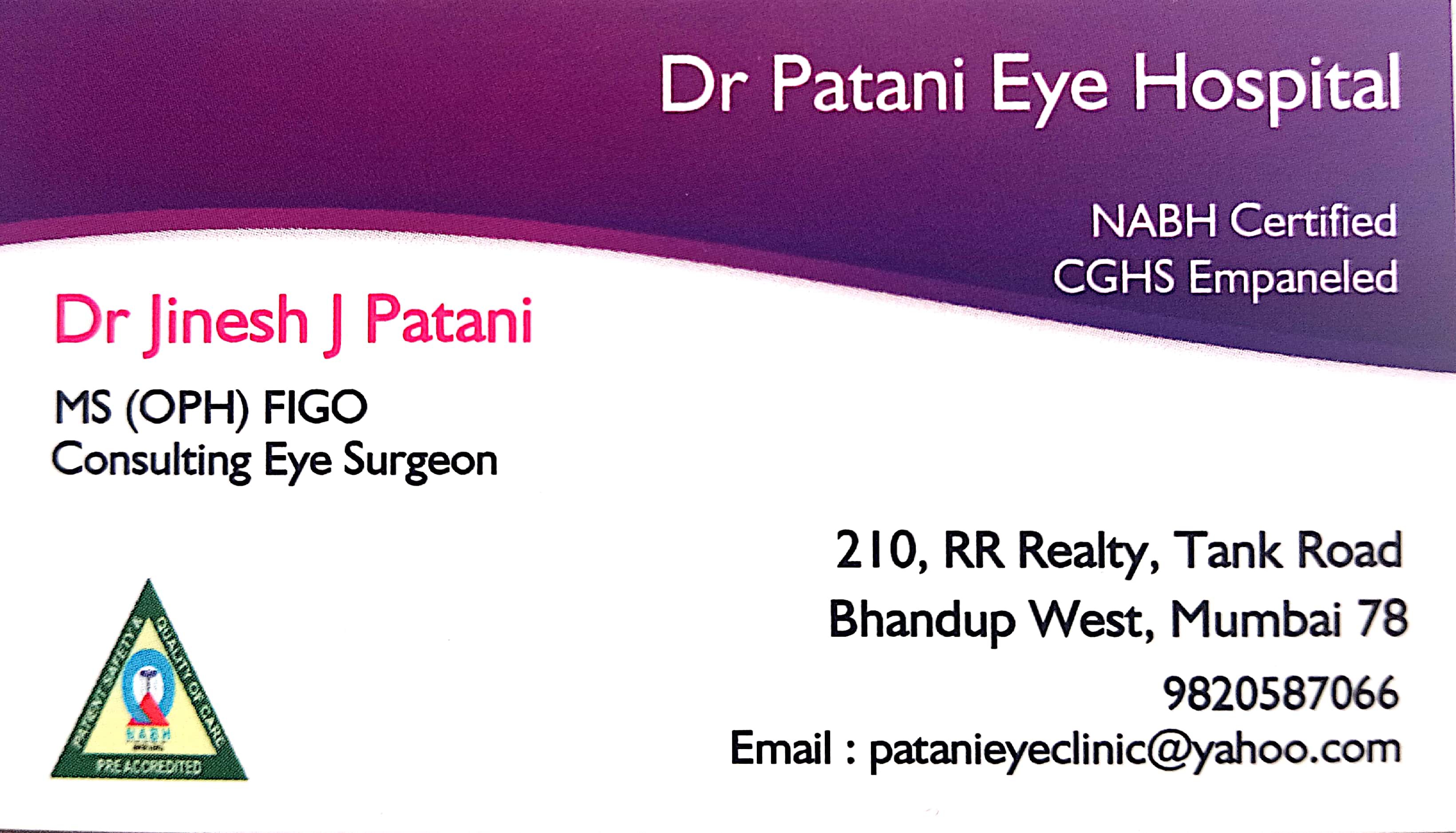 Dr. Jignesh J Patani
